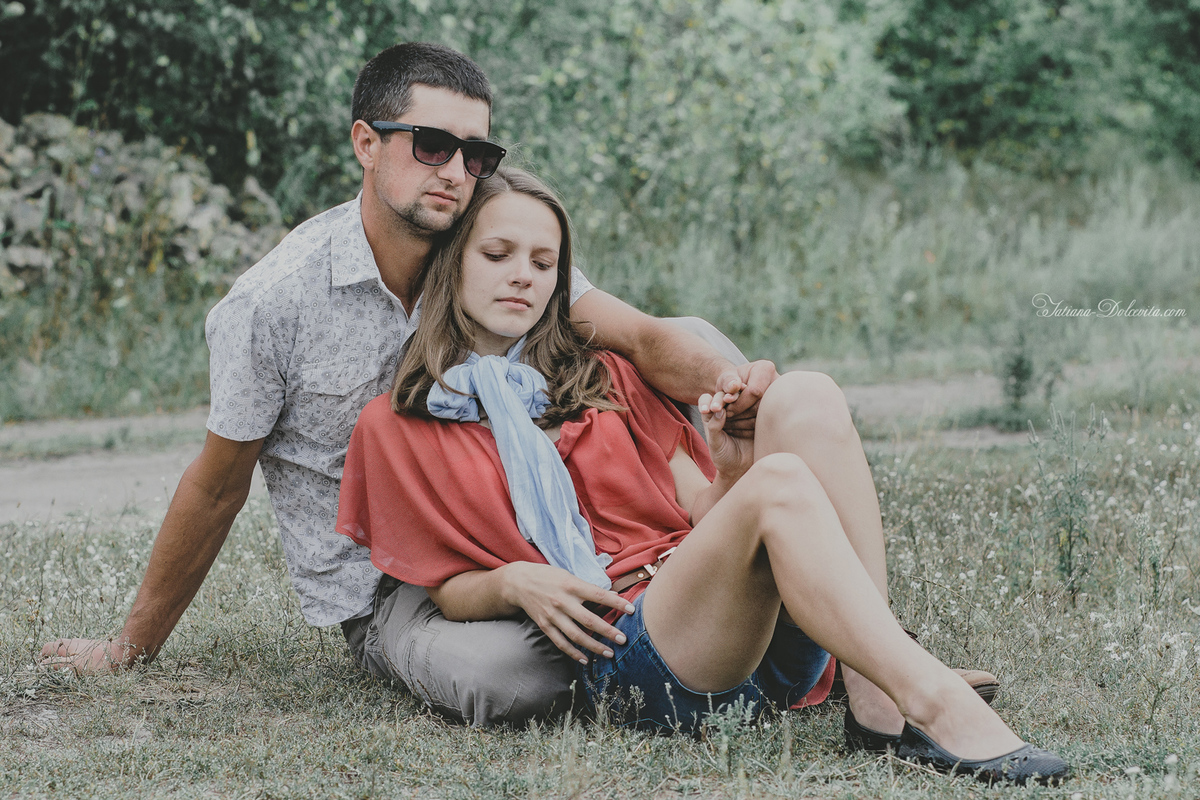 ROMAN  + ANASTASIA - promenade