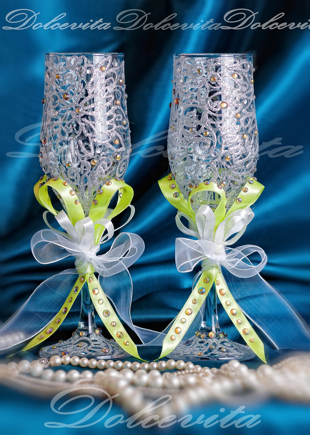 WEDDING GLASSES - СВАДЕБНЫЕ БОКАЛЫ