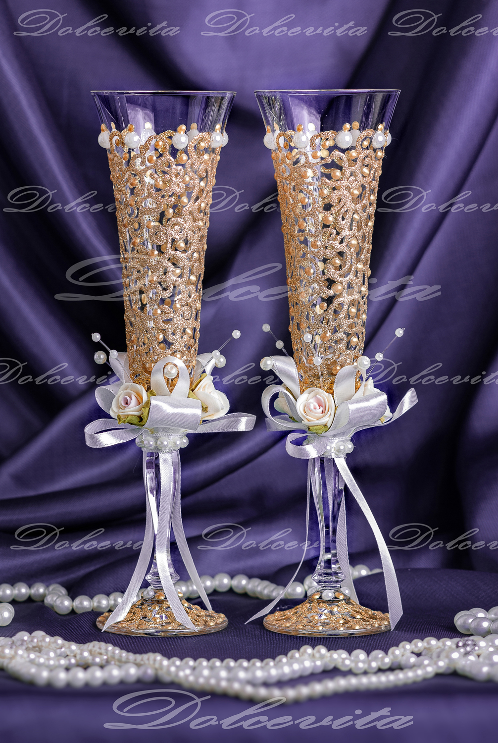 WEDDING GLASSES - СВАДЕБНЫЕ БОКАЛЫ