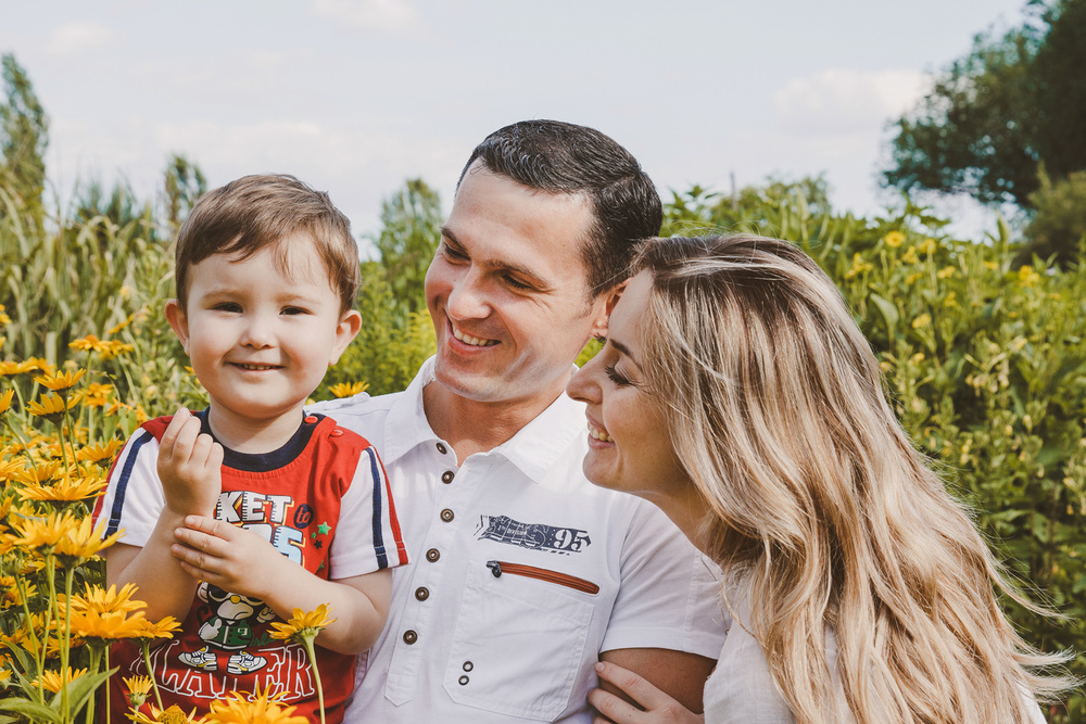 LUDMILA + ALEXANDR + VLAD