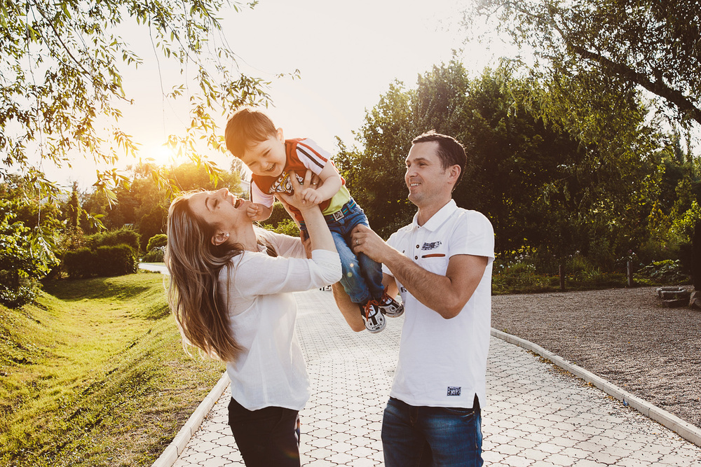 LUDMILA + ALEXANDR + VLAD