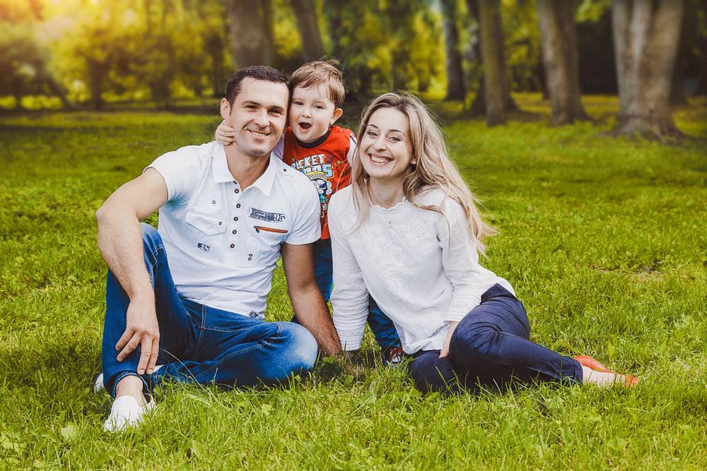 LUDMILA + ALEXANDR + VLAD