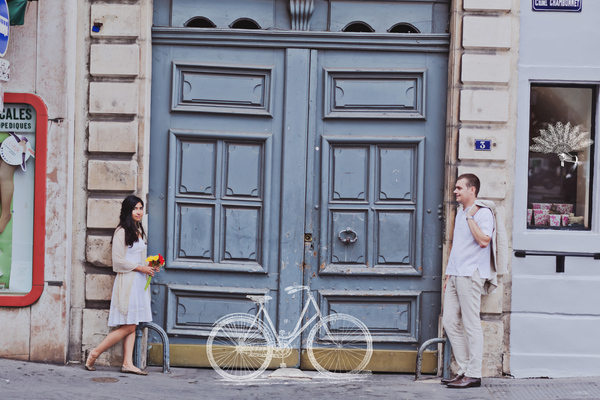Burgundy Elopement. C & A