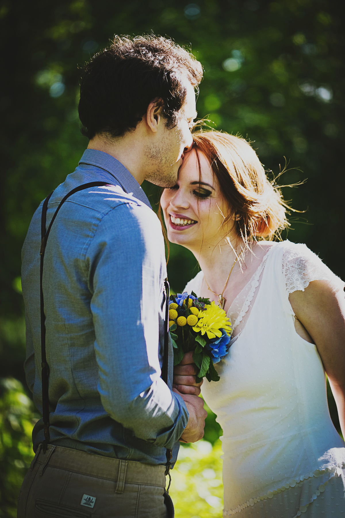 Burgundy Elopement. C & A