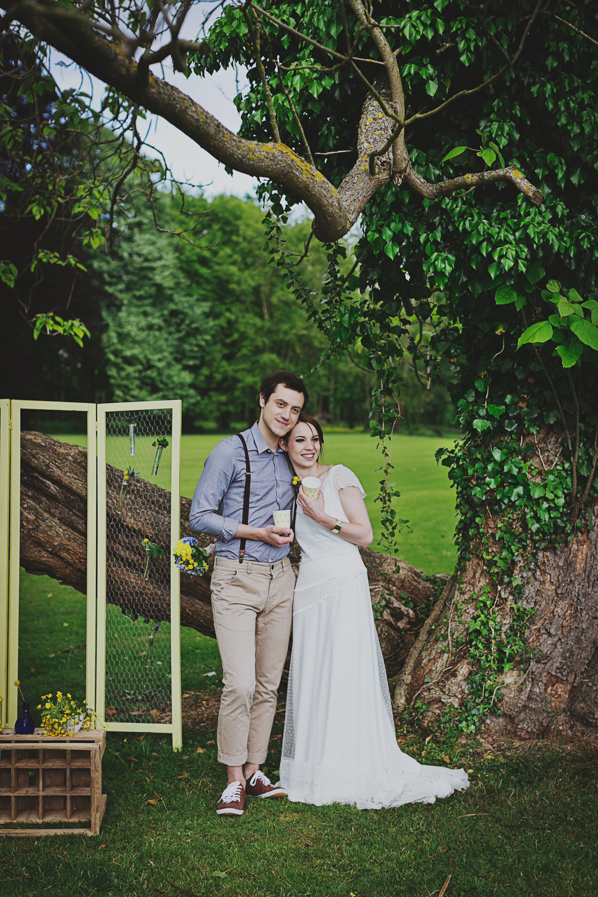 Burgundy Elopement. C & A