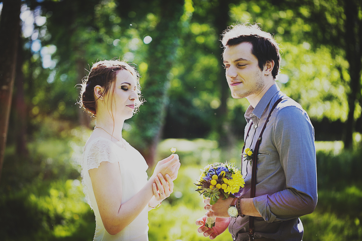 Burgundy Elopement. C & A