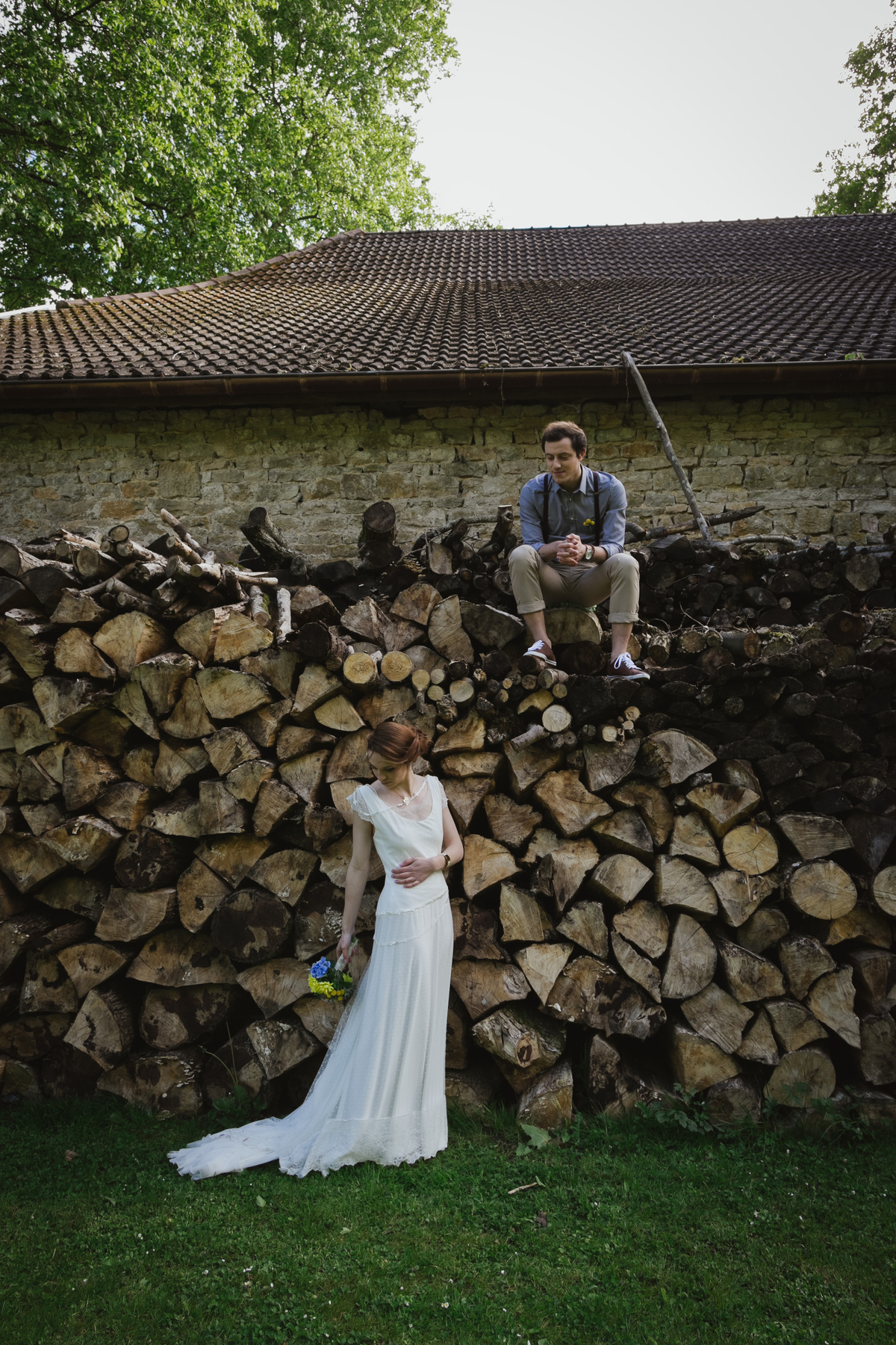 Burgundy Elopement. C & A