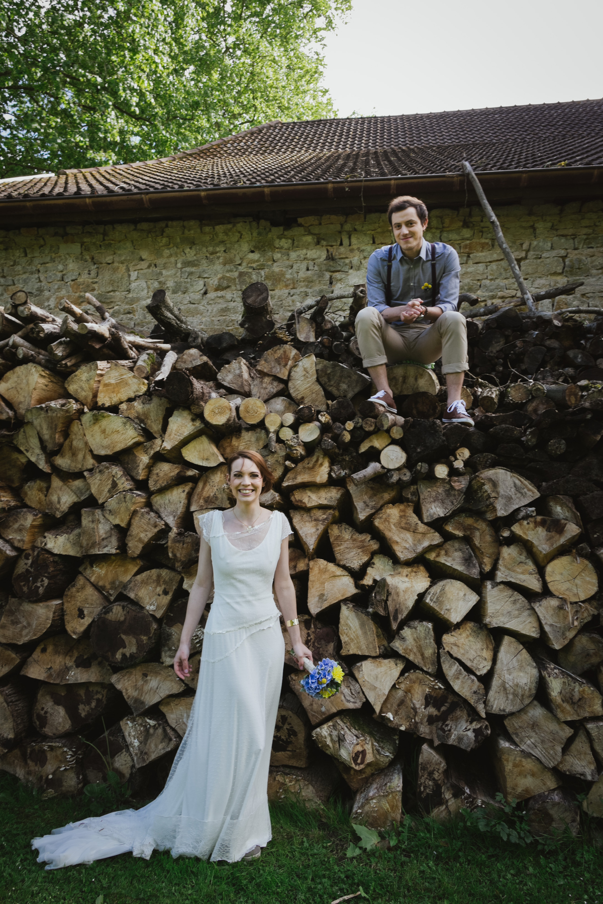 Burgundy Elopement. C & A