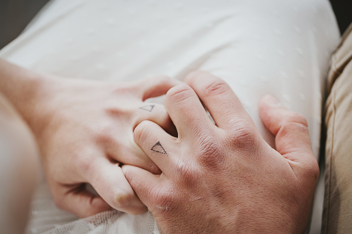 Burgundy Elopement. C & A