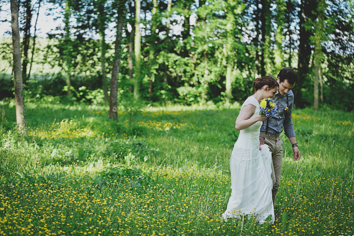 Burgundy Elopement. C & A