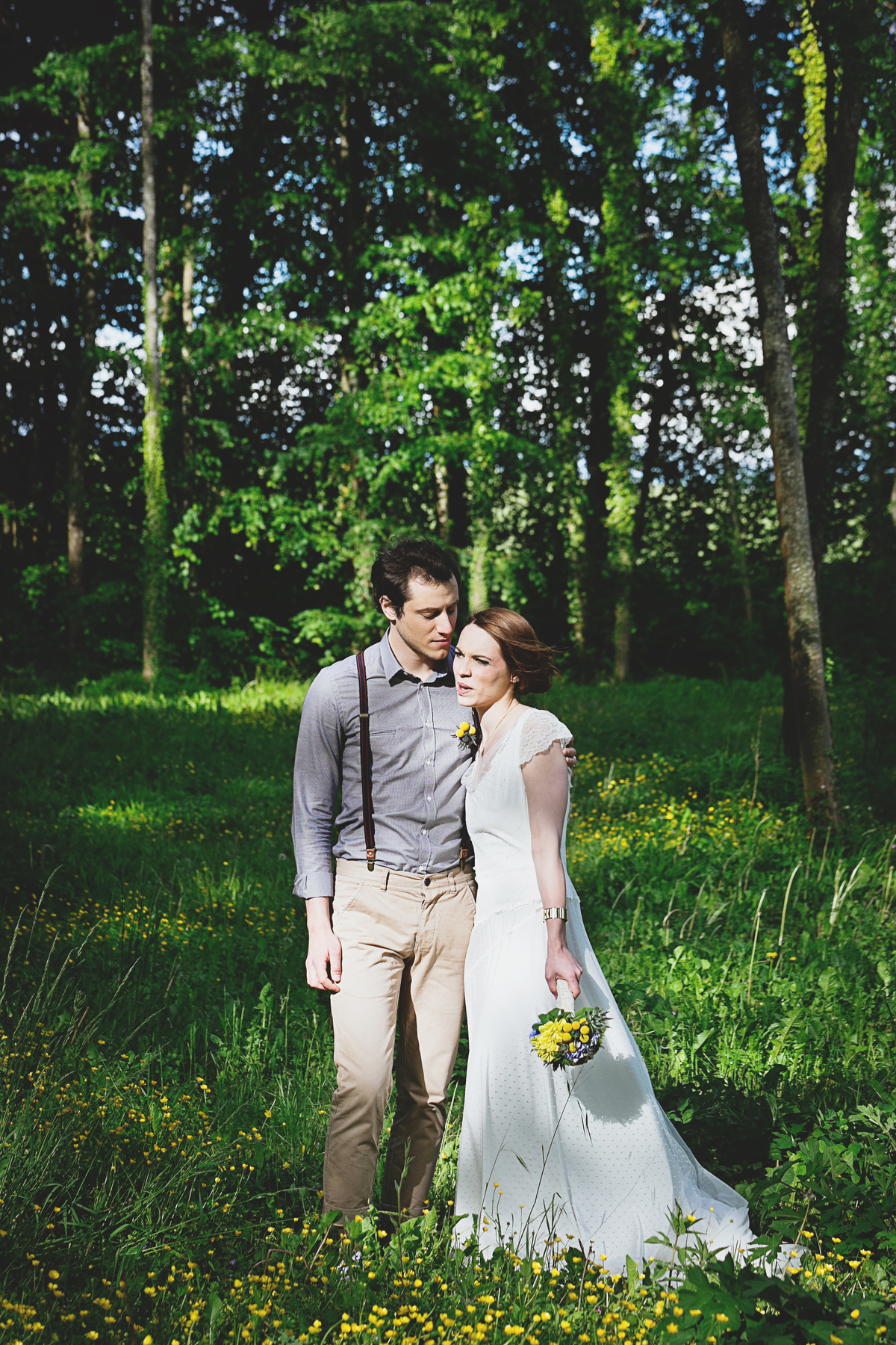 Burgundy Elopement. C & A
