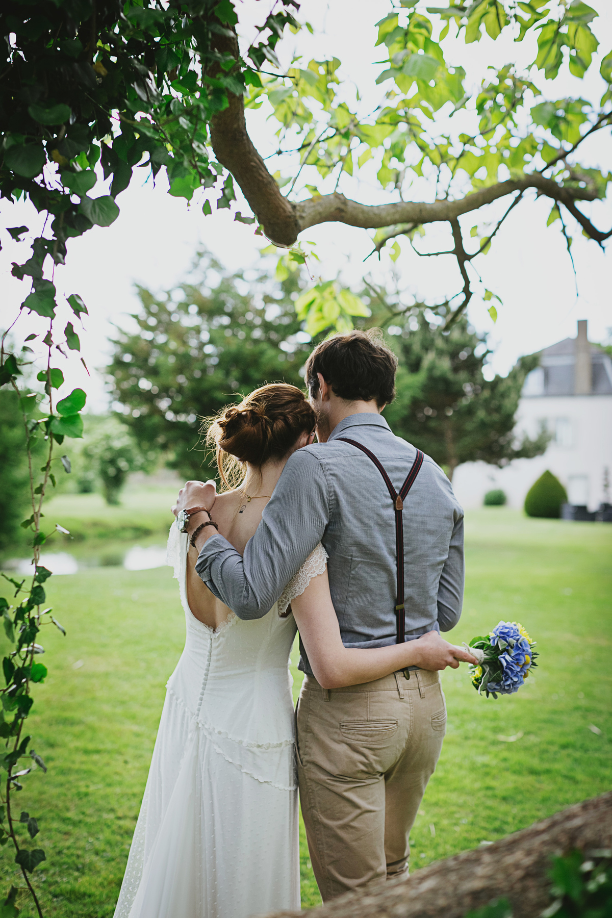 Burgundy Elopement. C & A