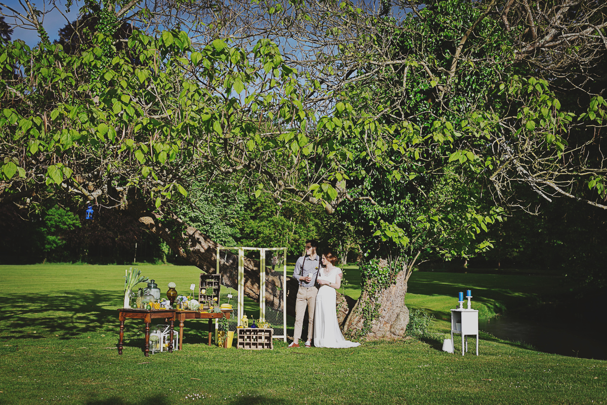 Burgundy Elopement. C & A