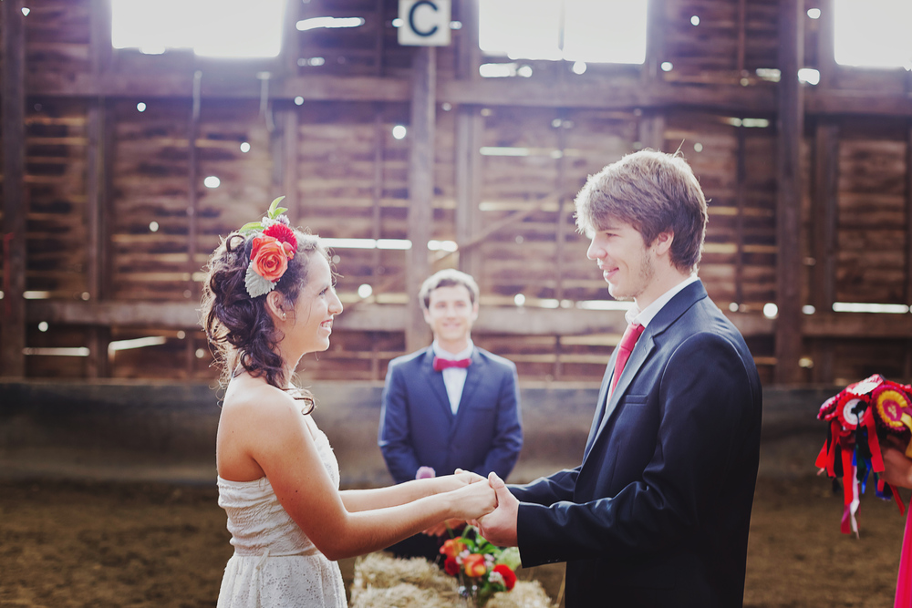 Burgundy Elopement. C & A
