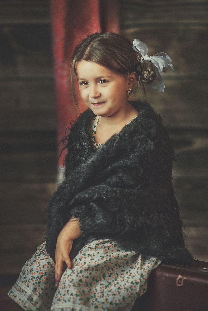 Детская фотосессия - Кира