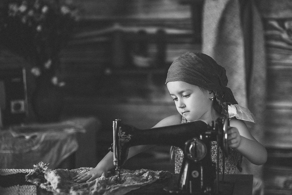 Детская фотосессия - Кира