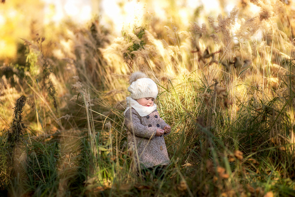 Детская фотосессия - Ангелина, осень