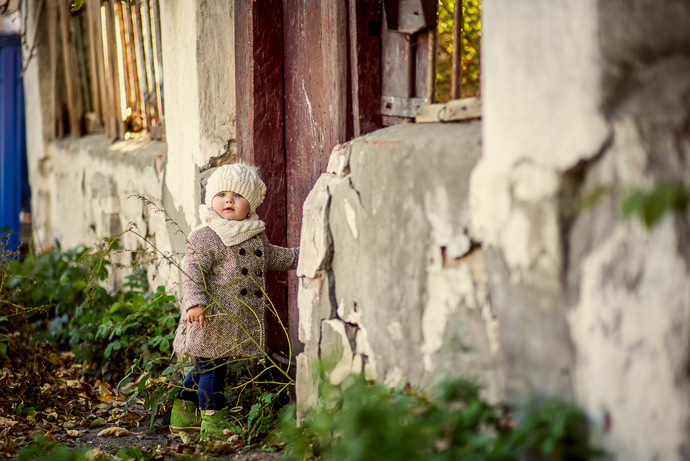 Детская фотосессия - Ангелина, осень