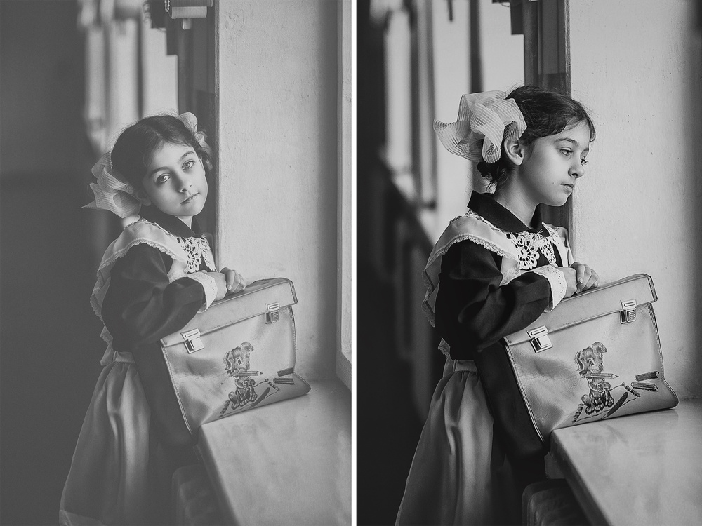 Детская фотосессия - Школьницы