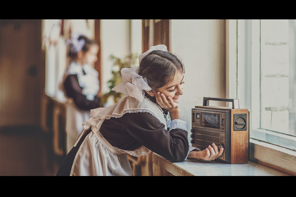 Детская фотосессия - Школьницы