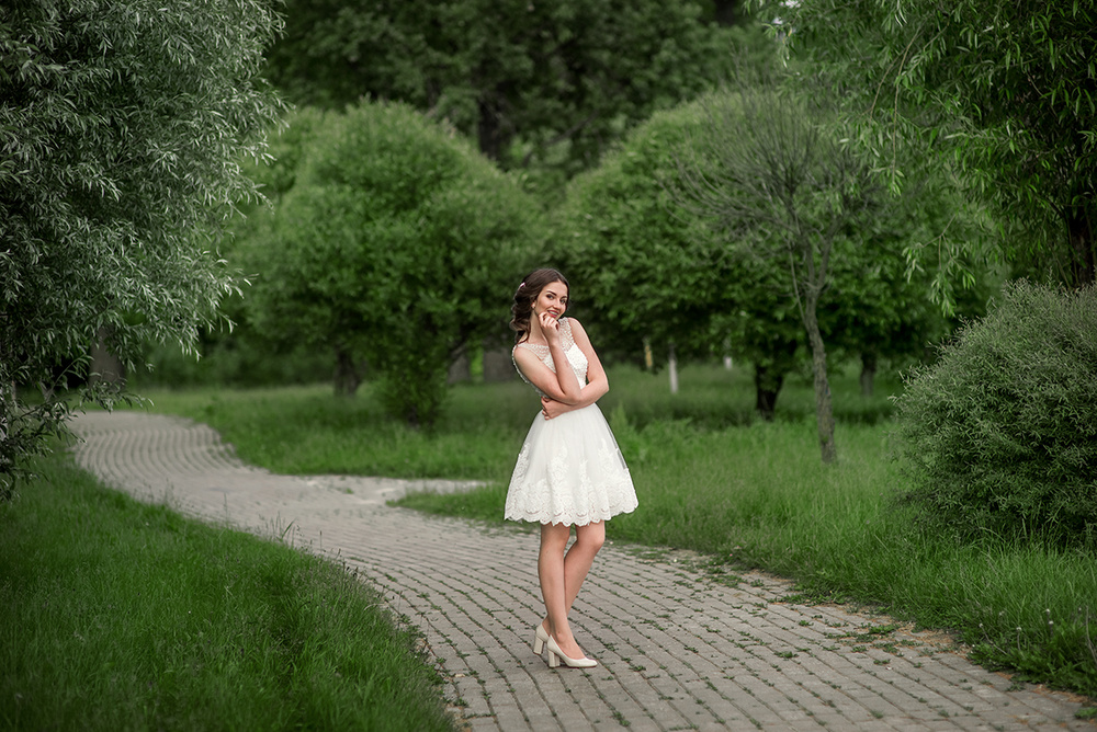 Женские портреты - Выпускница Анечка