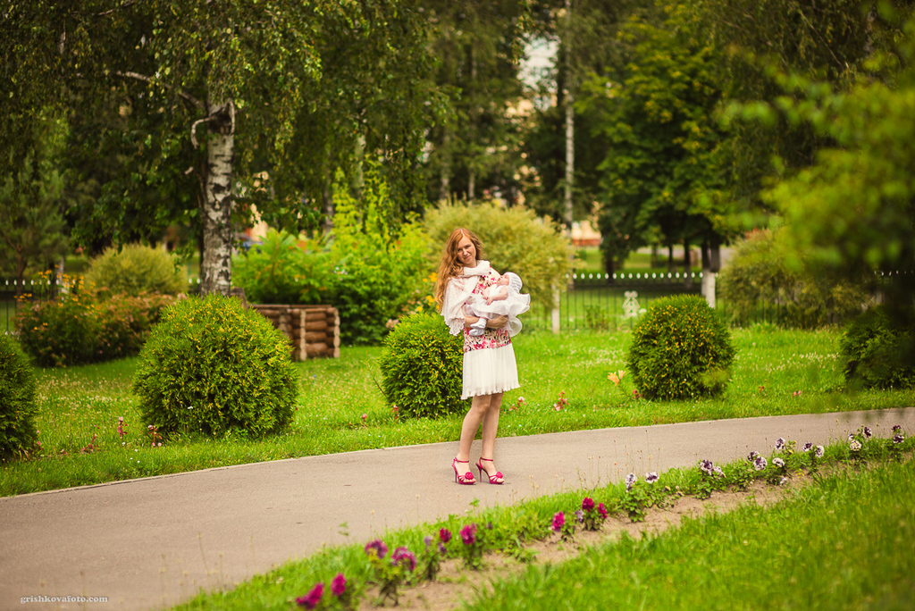 Фотосъемка крещения - Крещение Софии