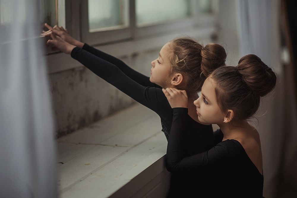 Детская фотосессия - Балерины