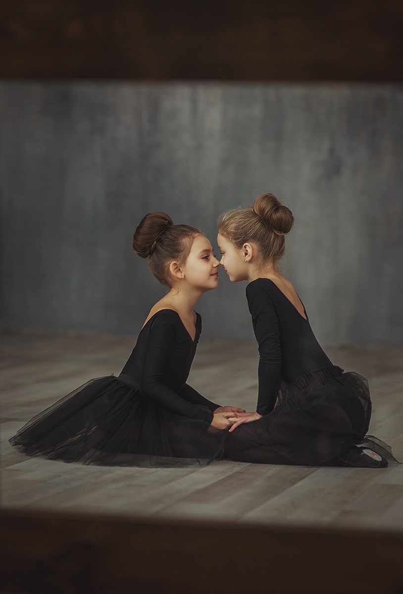 Детская фотосессия - Балерины