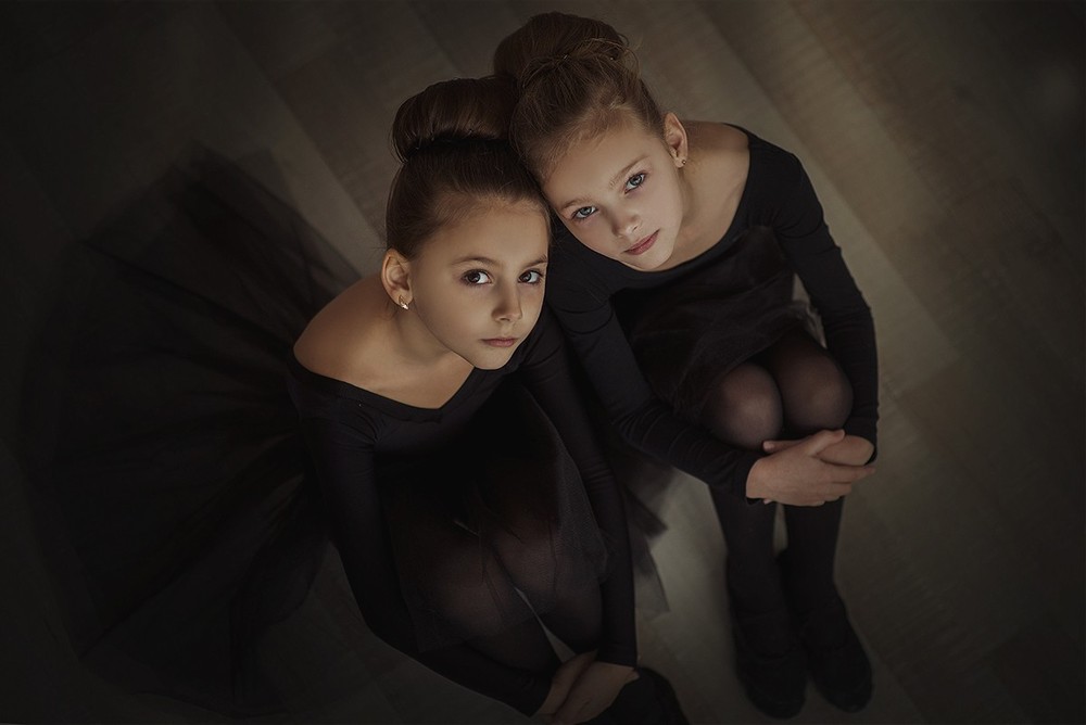 Детская фотосессия - Балерины