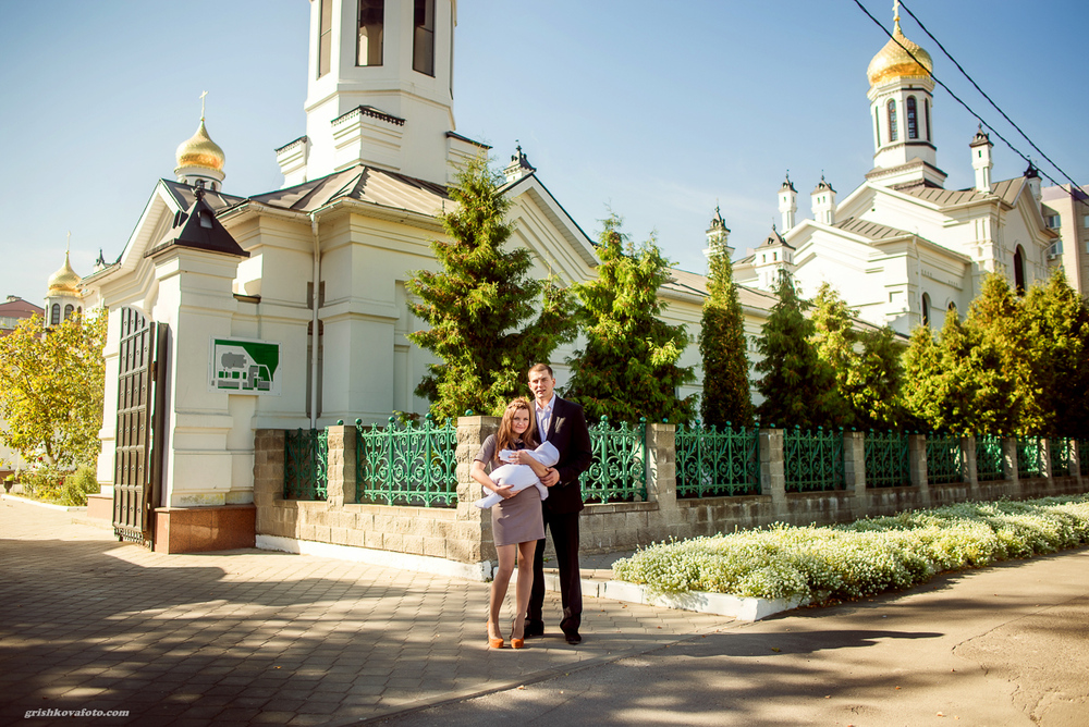 Фотосъемка крещения - Крещение Анны
