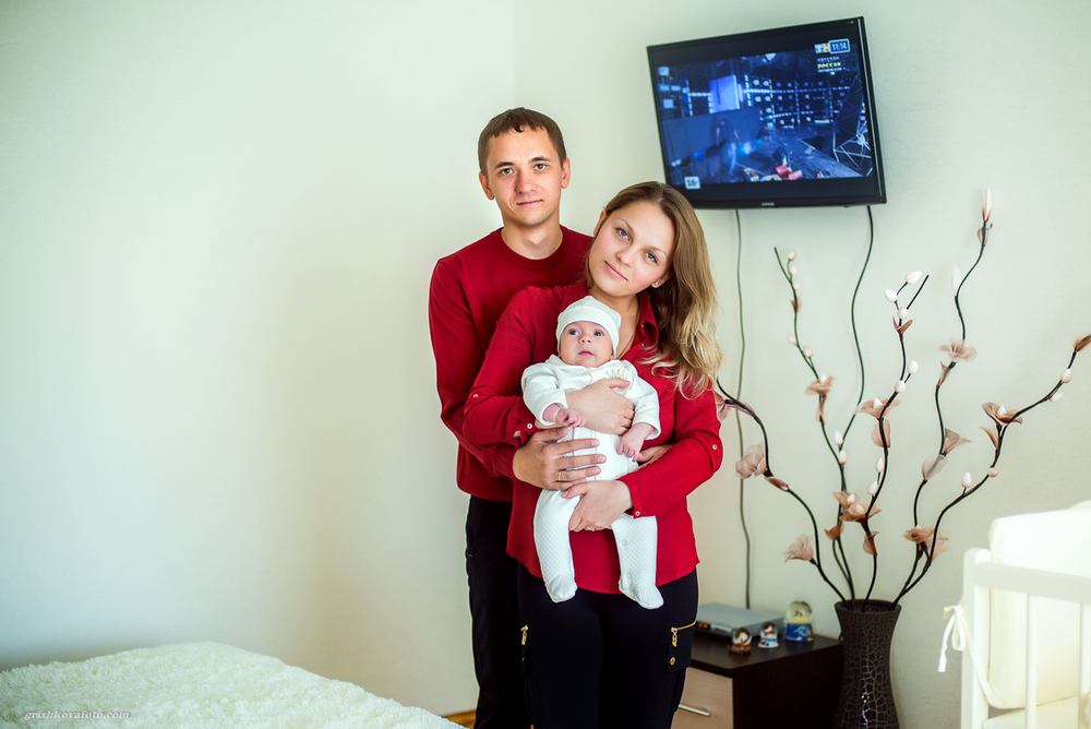 Фотосъемка крещения - Крещение младенца