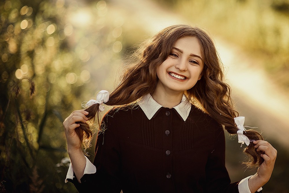 Детская фотосессия - Лиза!