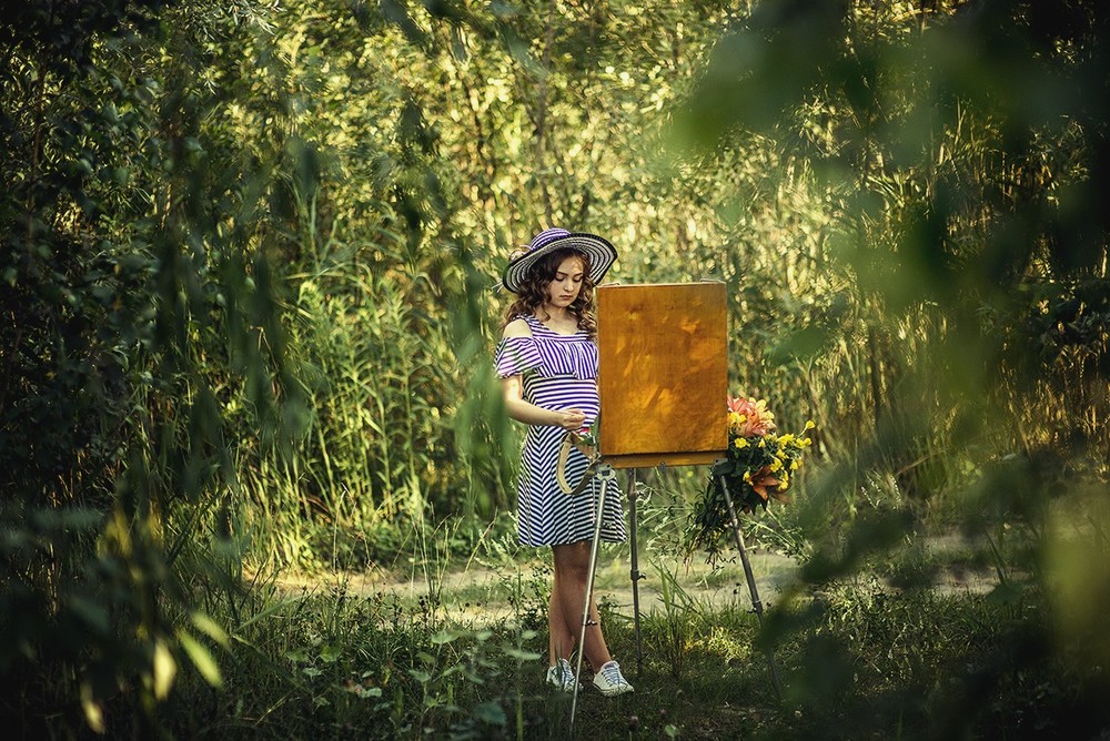 Детская фотосессия - Лиза!