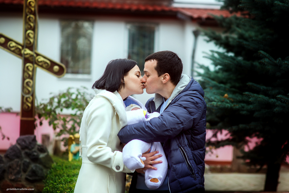 Фотосъемка крещения - Крещение Тимофея