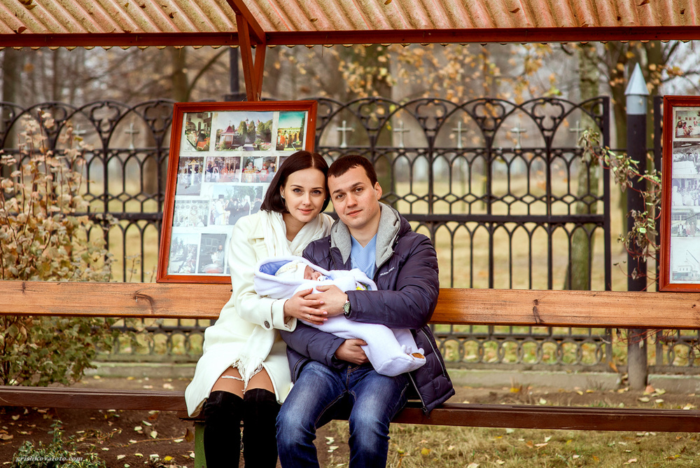 Фотосъемка крещения - Крещение Тимофея