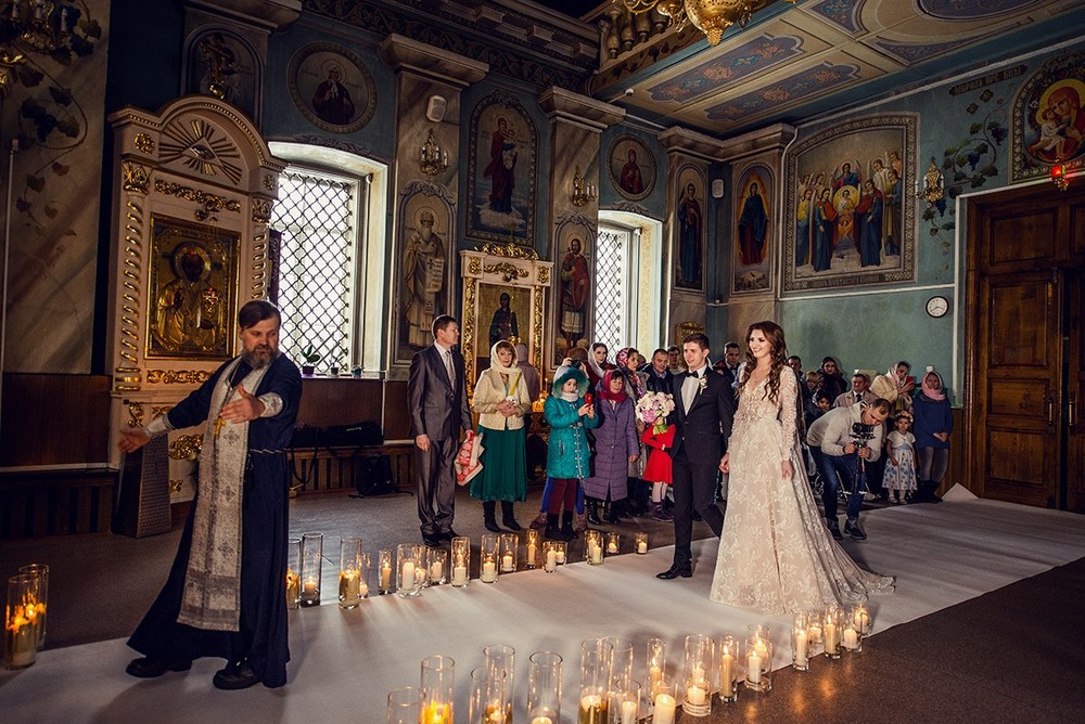 Свадебная фотосъемка и лав стори - Венчание