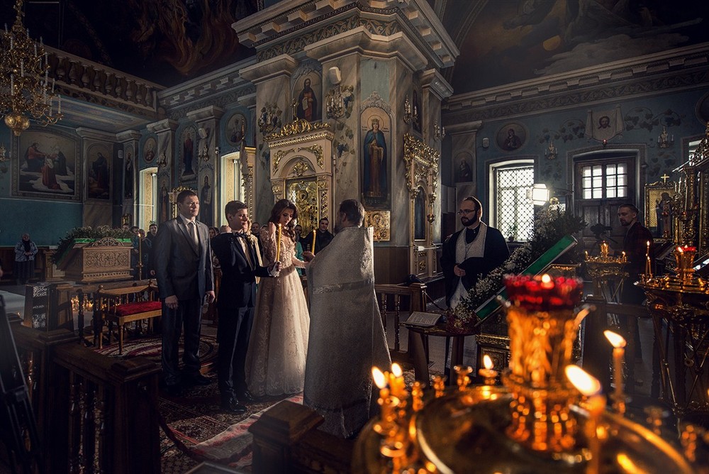 Свадебная фотосъемка и лав стори - Венчание
