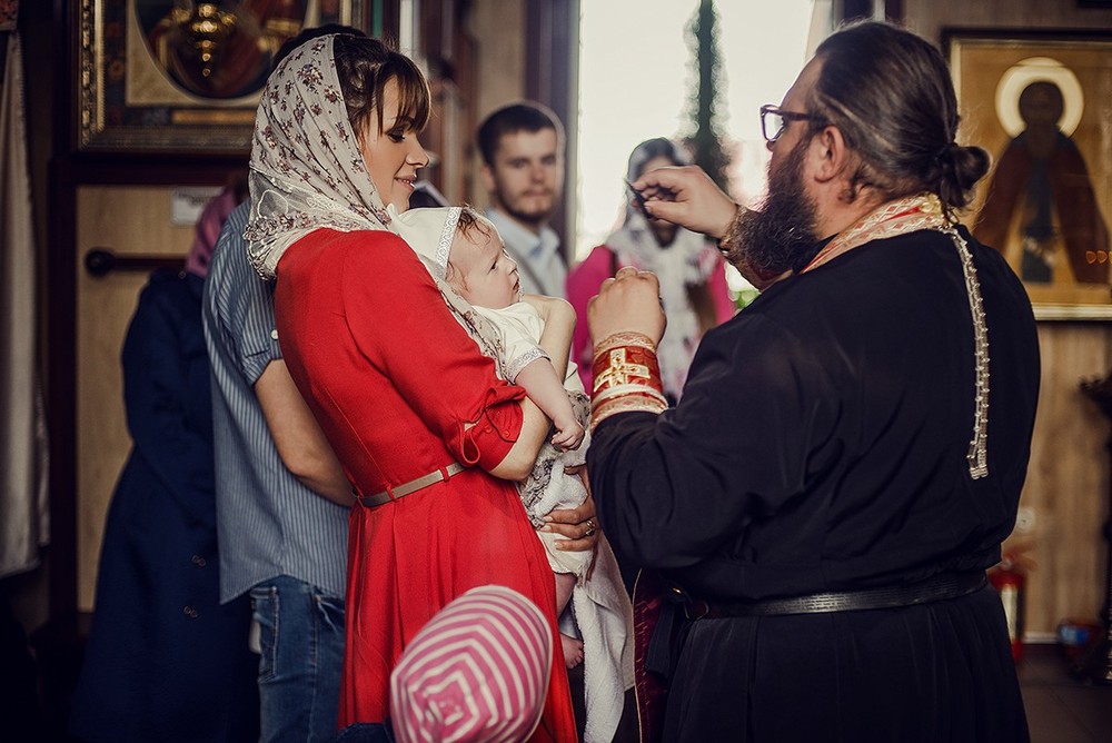 Фотосъемка крещения - 29 апреля 2018