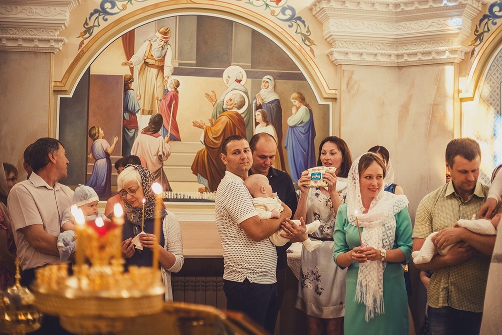 Фотосъемка крещения - Крещение, июнь 2018