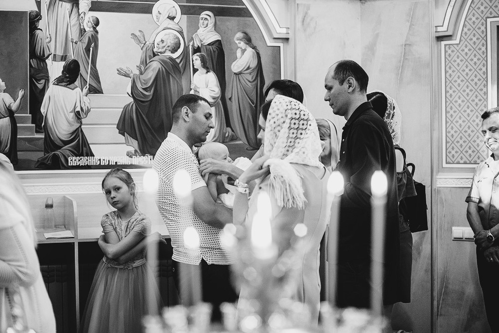 Фотосъемка крещения - Крещение, июнь 2018