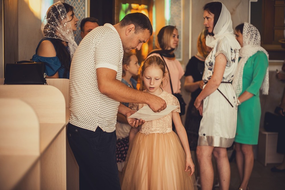 Фотосъемка крещения - Крещение, июнь 2018