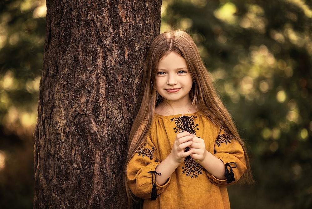 Детская фотосессия - Лиза, июль 2018