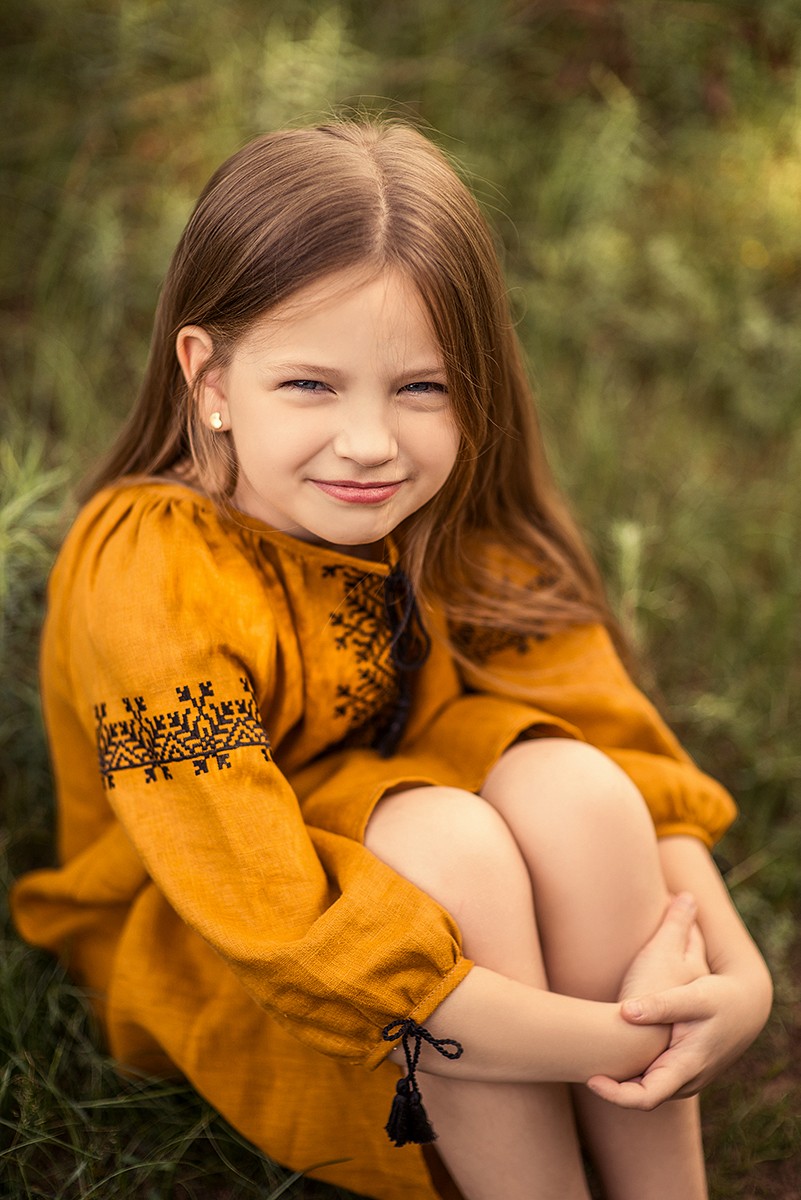 Детская фотосессия - Лиза, июль 2018