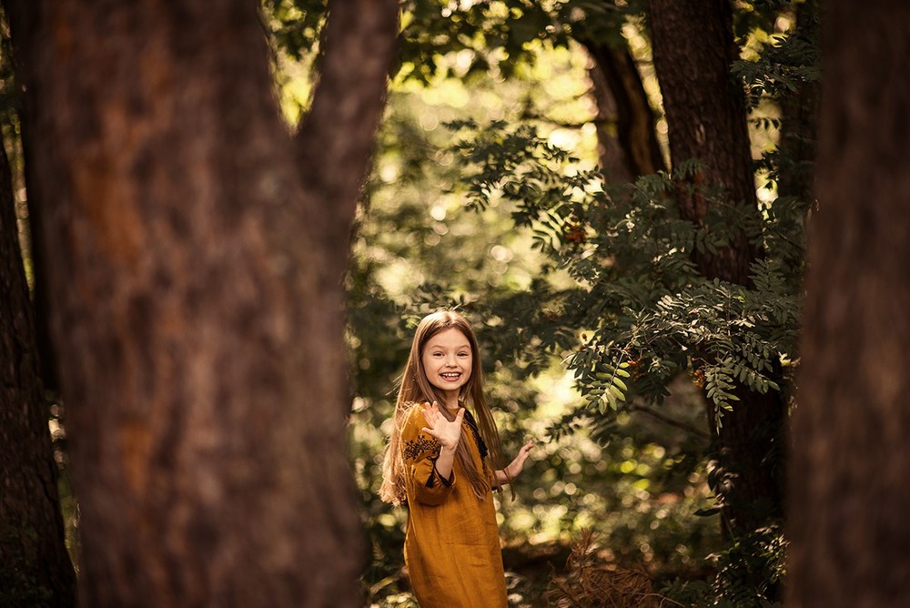 Детская фотосессия - Лиза, июль 2018