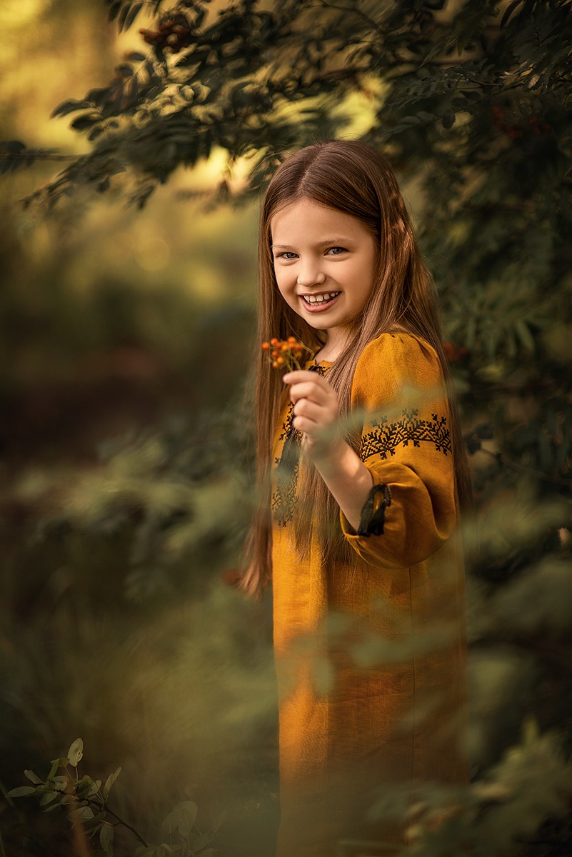 Детская фотосессия - Лиза, июль 2018