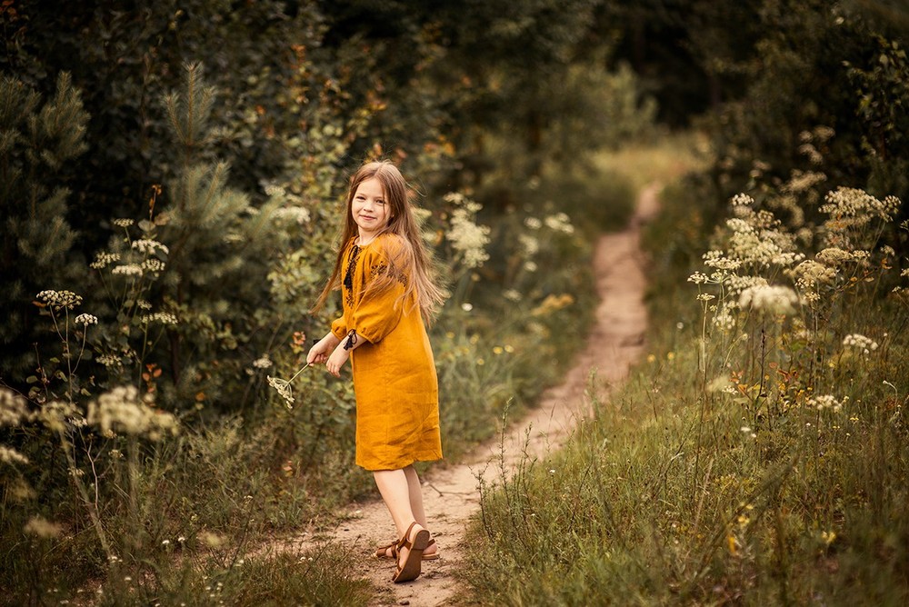 Детская фотосессия - Лиза, июль 2018