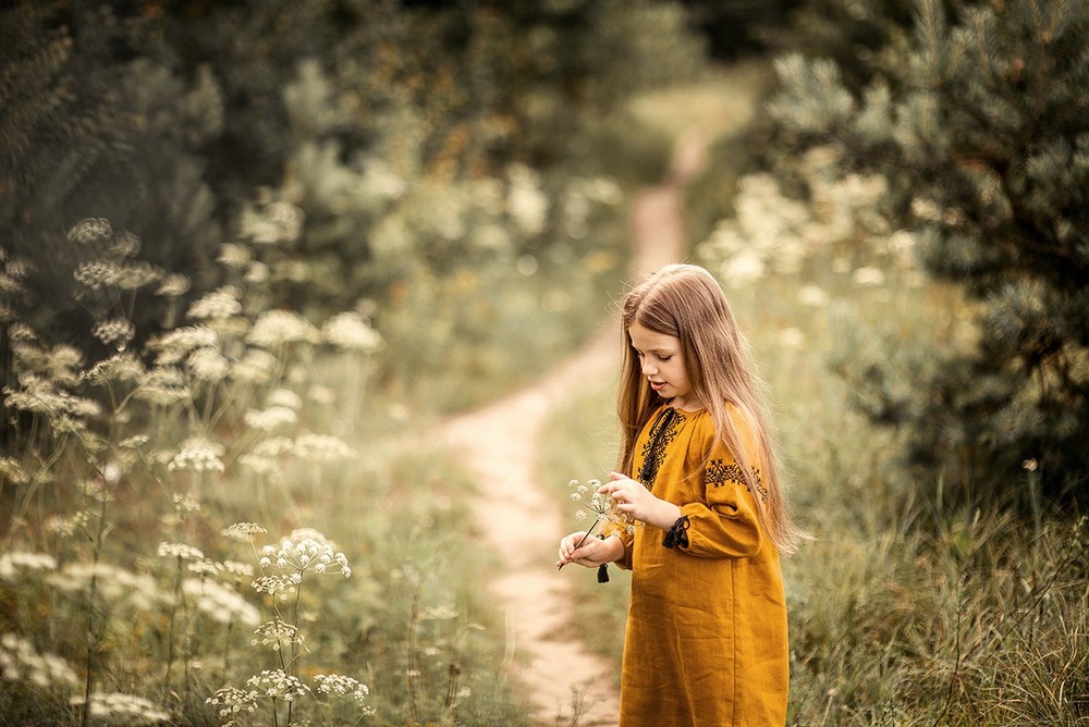 Детская фотосессия - Лиза, июль 2018