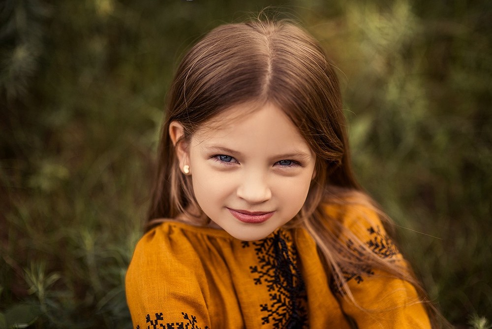 Детская фотосессия - Лиза, июль 2018