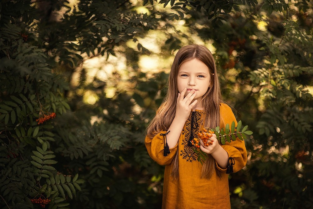 Детская фотосессия - Лиза, июль 2018