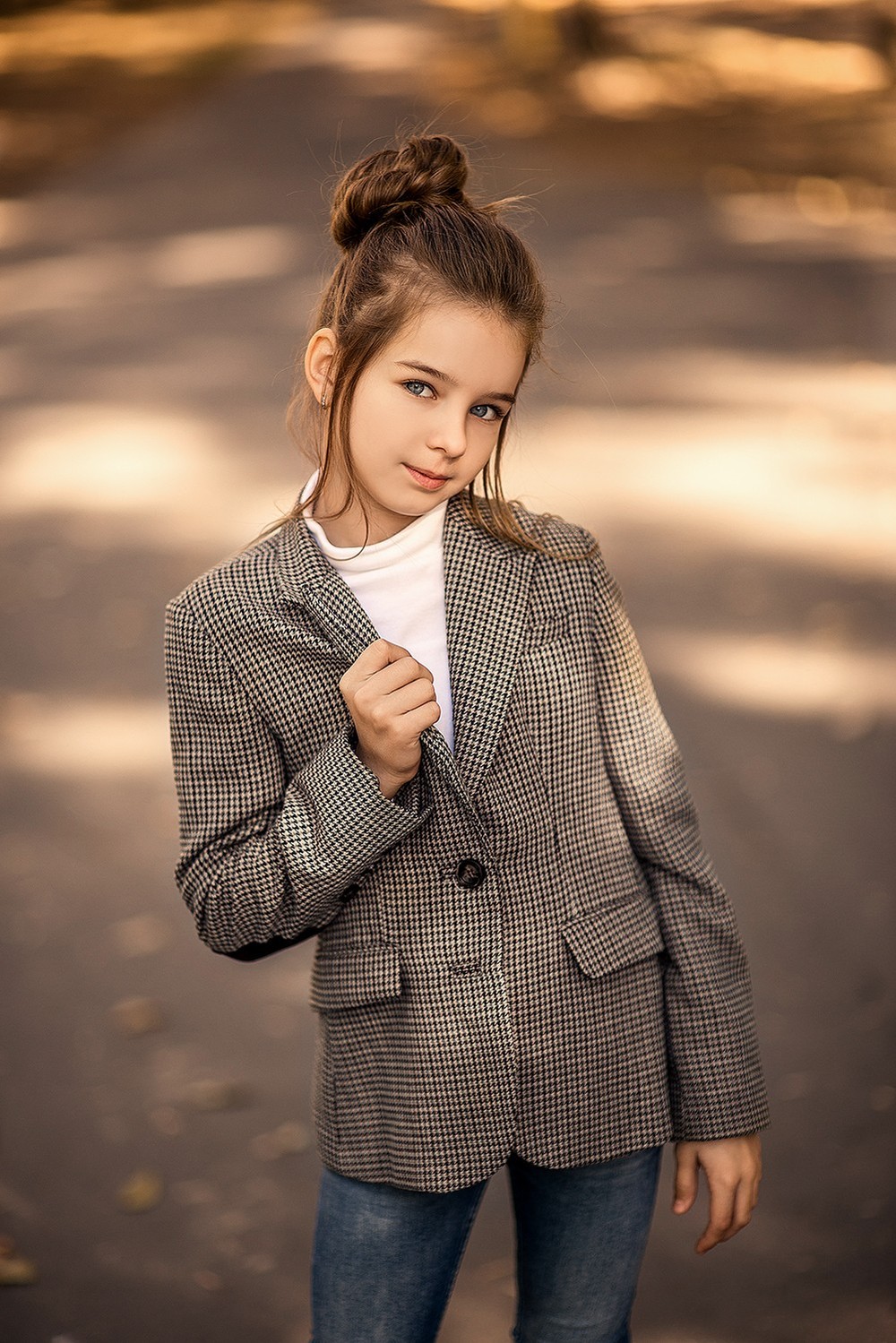 Детская фотосессия - Дашка